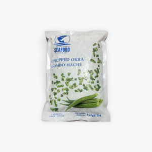 Frozen Chopped Okra (Ila) 1lb